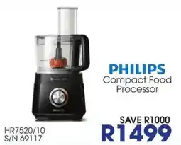Hirsch's PHILIPS Compact Food Processor offer