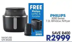 Hirsch's Philips 3000 Series 7.2L Window Airfryer offer