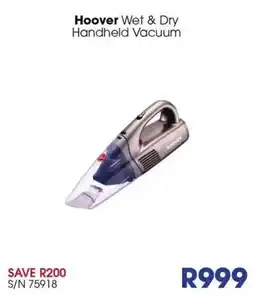 Hirsch's Hoover Wet & Dry Handheld Vacuum offer
