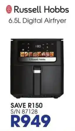 Hirsch's Russell Hobbs 6.5L Digital Airfryer offer