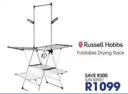Hirsch's Russell Hobbs Foldable Drying Rack offer