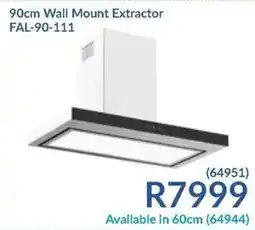 Hirsch's 90cm Wall Mount Extractor FAL-90-111 offer