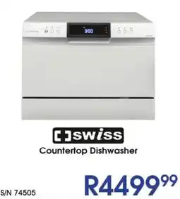 Hirsch's swiss Countertop Dishwasher offer