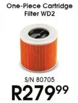 Hirsch's One-Piece Cartridge Filter WD2 offer