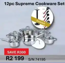 Hirsch's 12pc Supreme Cookware Set offer