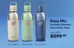 Hirsch's Sodastream Easy Mix Insulated Stainless Steel Bottle offer