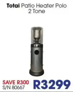 Hirsch's Totai Patio Heater Polo 2 Tone offer
