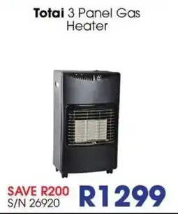 Hirsch's Totai 3 Panel Gas Heater offer