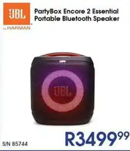 Hirsch's JBL PartyBox Encore 2 Essential Portable Bluetooth Speaker offer