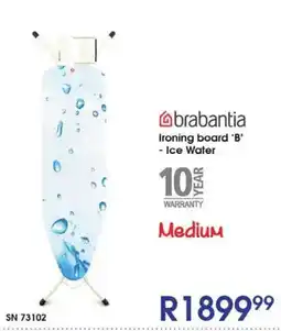 Hirsch's brabantia Ironing board 'B' - Ice Water offer