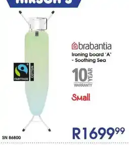 Hirsch's brabantia Ironing board 'A' - Soothing Sea offer