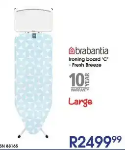 Hirsch's brabantia Ironing board 'C' - Fresh Breeze offer
