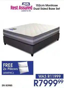 Hirsch's Rest Assured 152cm Montrose Dual Sided Base Set offer