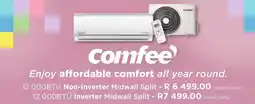 Hirsch's Comfeee 12 000BTU Non-Inverter Midwall Split offer