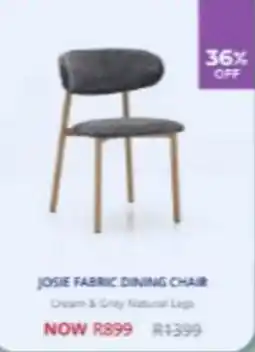 Decofurn Josie Fabric Dining Chair offer