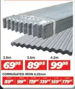 Easy Build CORRUGATED IRON 0.22mm offer