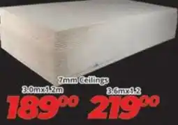 Easy Build 7mm Ceilings offer