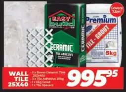 Easy Build EASYbuild Ceramic Tile Adhesive offer