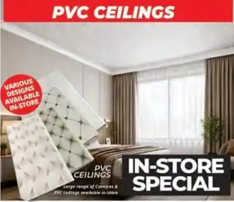 Easy Build PVC CEILINGS offer
