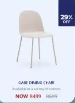 Decofurn GABE DINING CHAIR offer