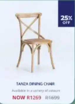 Decofurn TANZA DINING CHAIR offer