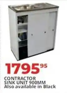 Easy Build CONTRACTOR SINK UNIT 900MM offer