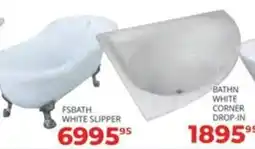 Easy Build FSBATH WHITE SLIPPER offer