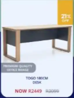 Decofurn TOGO 180CM DESK offer