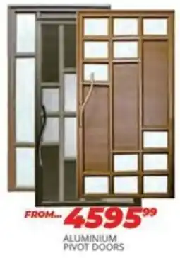 Easy Build ALUMINIUM PIVOT DOORS offer