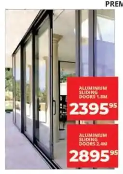 Easy Build PREMIUM ALUMINIUM SLIDING DOORS offer