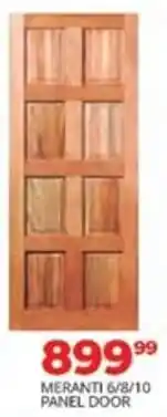Easy Build MERANTI 6/8/10 PANEL DOOR offer