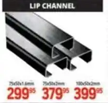 Easy Build LIP CHANNEL offer