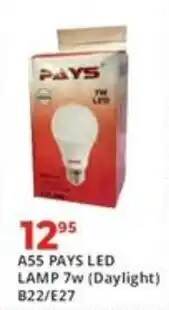 Easy Build PAYS LED LAMP 7w (Daylight) offer
