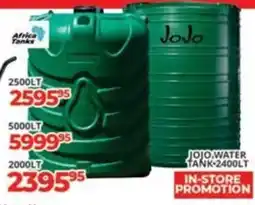 Easy Build JoJo Water Tank offer
