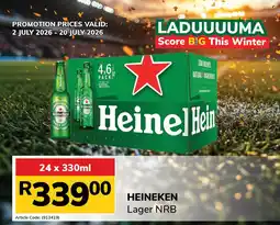 Jumbo Heineken Lager NRB offer