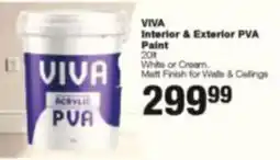 Build It VIVA Interior & Exterior PVA Paint offer