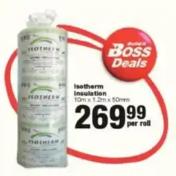Build It Isotherm Insulation offer