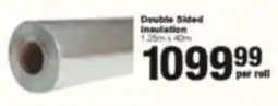 Build It Double Sided Insulation offer