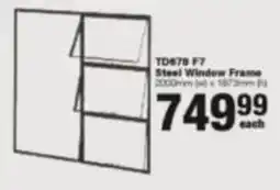 Build It TD678 F7 Steel Window Frame offer