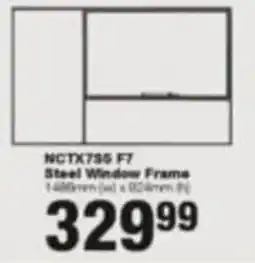 Build It NCTX735 F7 Steel Window Frame offer