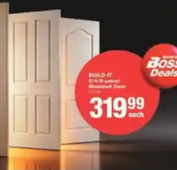 Build It BUILD IT 2/4/6-panel Moulded Door White offer