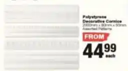 Build It Polystyrene Cornice Assorted offer