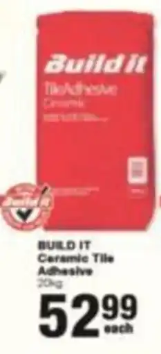 Build It Build it Ceramic Tile Adhesive offer