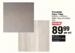 Build It Porcelain Floor Tiles Baltic Grey and Baltic Ash offer