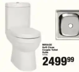 Build It MIRAGE Soft Close Toilet Suite White offer