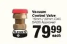 Build It Vacuum Control Valve offer