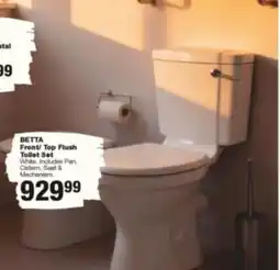 Build It BETTA Front/ Top Flush Toilet Set offer