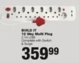 Build It BUILD IT 12 Way Multi Plug offer