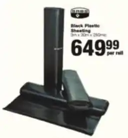 Build It Black Plastic Sheeting offer