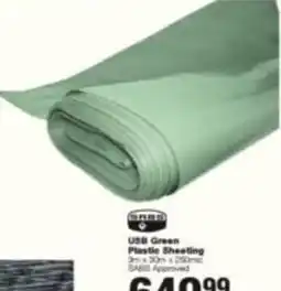 Build It USB Green Plastic Sheeting offer
